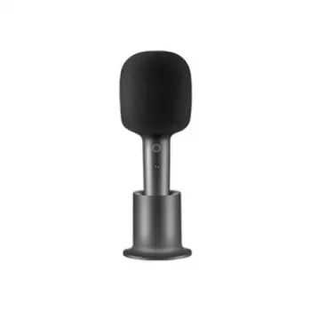Karaoke mikrofón Xiaomi Karaoke Microphone BT s reproduktormi, čierny (BHR6752GL)