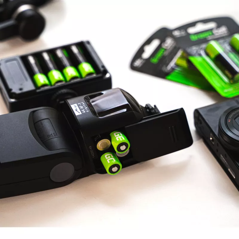 Nabíjateľná batéria Green Cell GR06 AA NiMH 1,2 V 2000 mAh, 2 ks, 50,5 mm