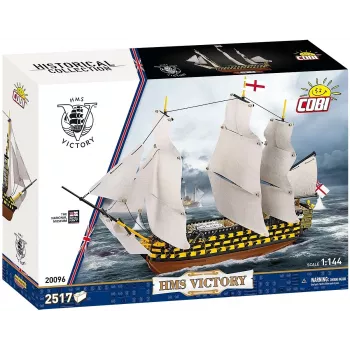 Stavebnica Cobi HMS Victory — 2 517 dielov, detailný historický model plachetnice
