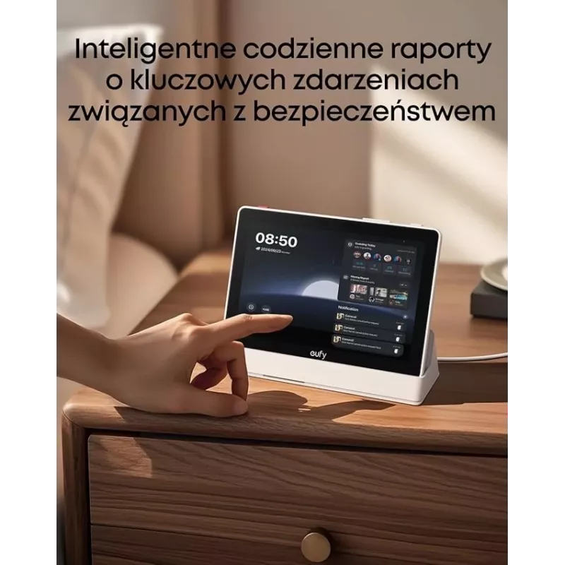 Bezpečnostný asistent do domácnosti Anker Eufy T87A03W1 smart zariadenie čierna/biela
