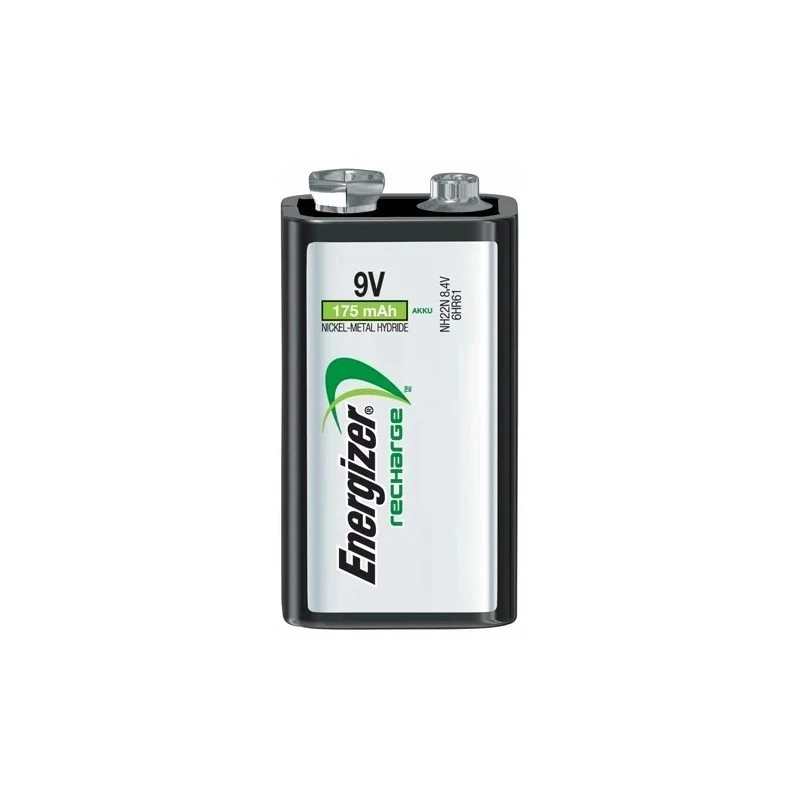 Energizer NiMH nabíjateľná 9V PP3 batéria 175mAh samostatné balenie