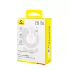 Baseus Gem USB-IP 2.4A rýchlonabíjací kábel 2 m biely
