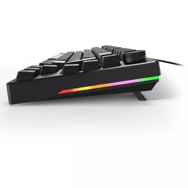 Sharkoon SGK25 klávesnica Home USB QWERTZ nemecká čierna 75% RGB LED