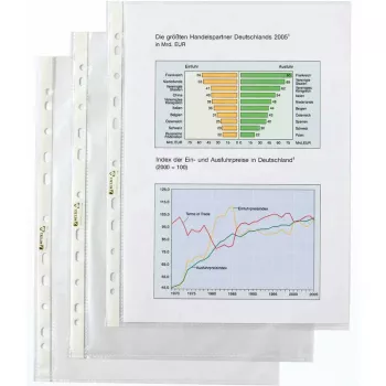 Rexel vrecko - Economy, transparentné, 175 mm, 220 mm, 22 mm