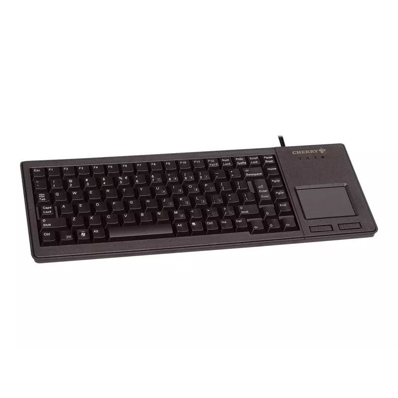 CHERRY XS Touchpad klávesnica univerzálna USB QWERTZ nemecká čierna