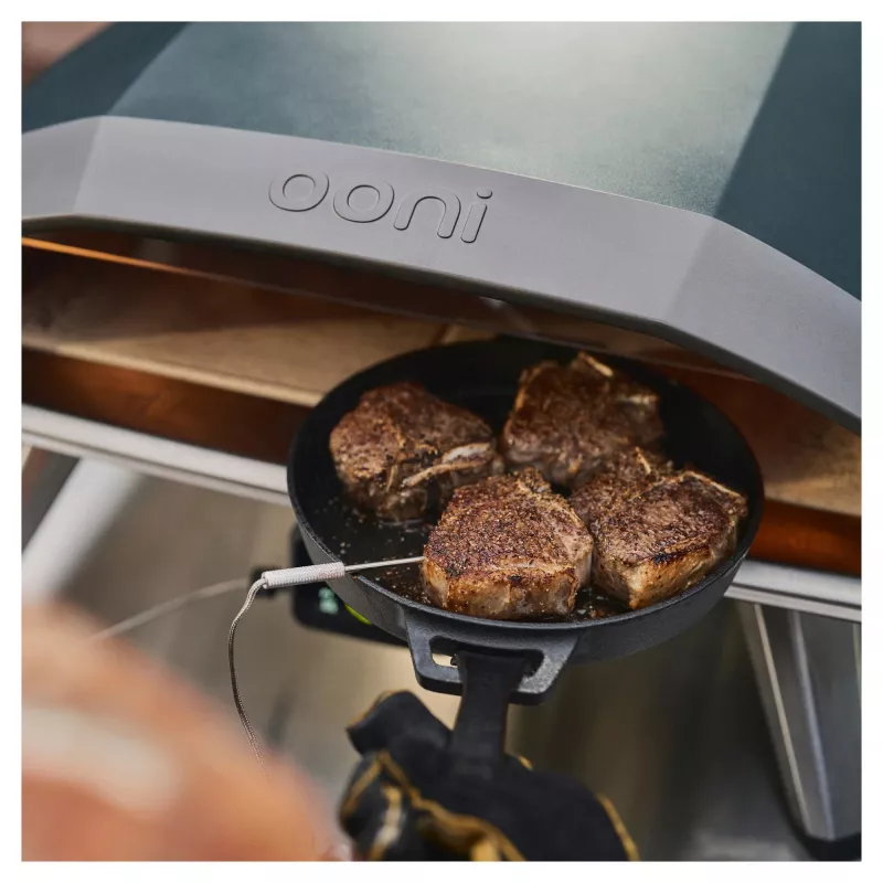 Ooni Koda 2 Pro príprava pizze čierna strieborná 1 pizza 46 cm