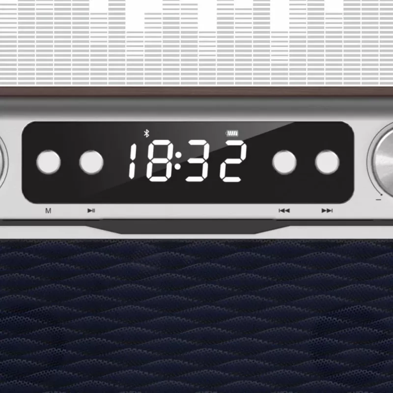 Prenosné rádio MANTA RDI917PRO s Bluetooth a USB prehrávaním