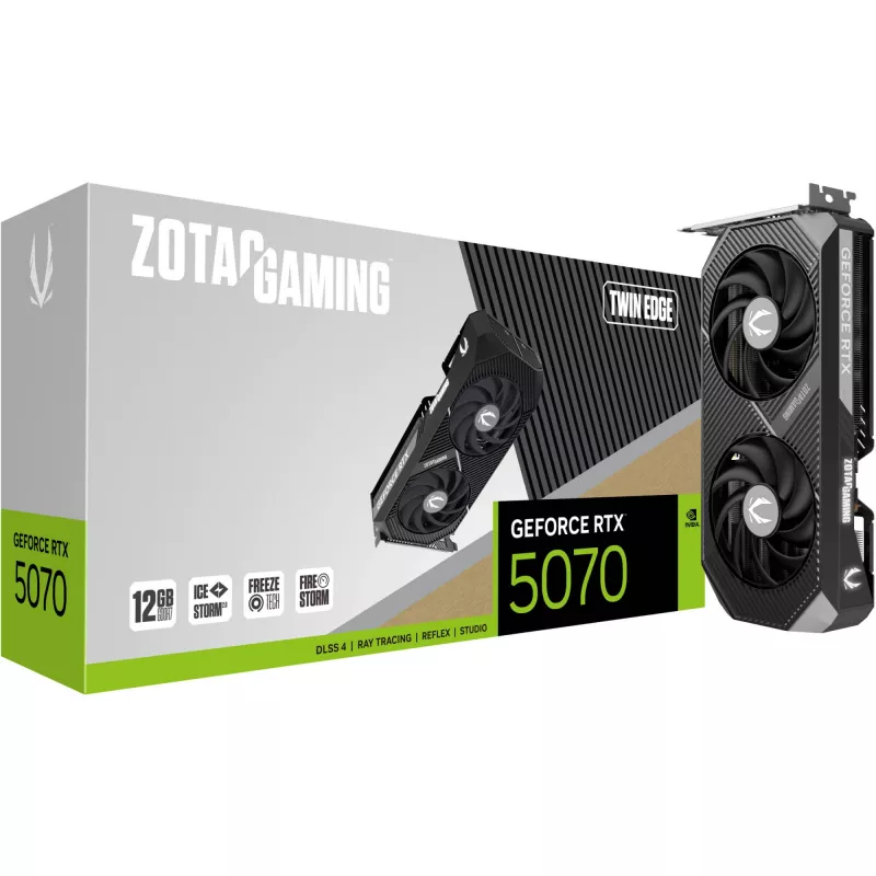 ZOTAC GAMING GeForce RTX 5070 Twin Edge 12GB GDDR7 grafická karta