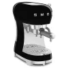 SMEG 50's Style ECF02BLEU espresso kávovar, 15 bar, čierny