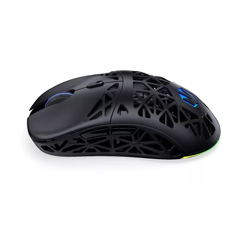 Endorfy LIV Wireless EY6A018 herná myš, optická 12000 DPI, Bluetooth/2,4 GHz/drôtová USB-C, 6 tlačidiel, RGB, čierna
