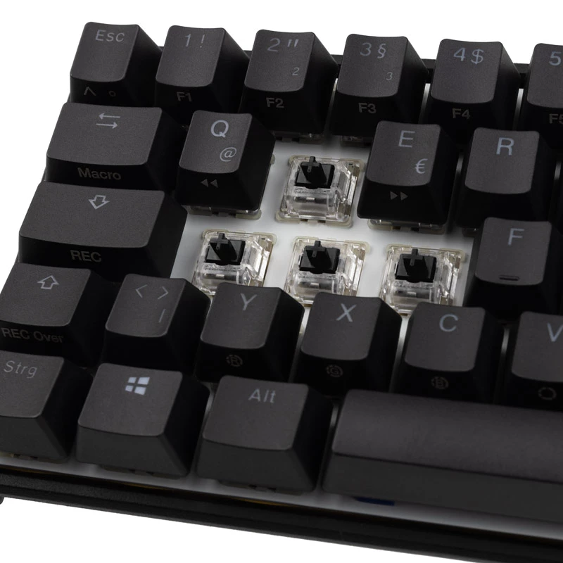 Ducky Mecha Pro SF klávesnica herná USB nemecká čierna