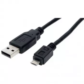 USB kábel S/CONN 14-11025 USB 2.0 1m čierny