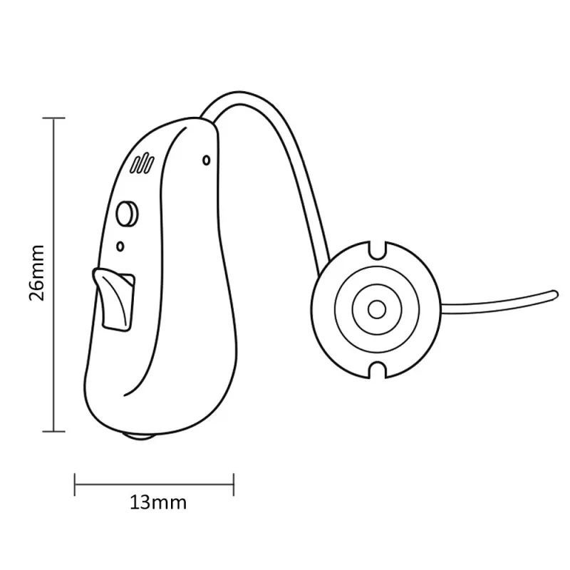 Promedix PR-420 in-ear slúchadlo so zosilnením zvuku