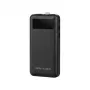 Powerbank RealPower PB-10000 Plus 10 000 mAh 20 W 2×USB-A 1×USB-C čierna