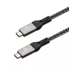 USB-C na USB-C kábel GEMBIRD CCBP-USB4-CMCM240 1,5 m, USB4 Gen 3x2, 40 Gbit/s, 240 W, čierny