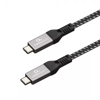 USB-C na USB-C kábel GEMBIRD CCBP-USB4-CMCM240 1,5 m, USB4 Gen 3x2, 40 Gbit/s, 240 W, čierny