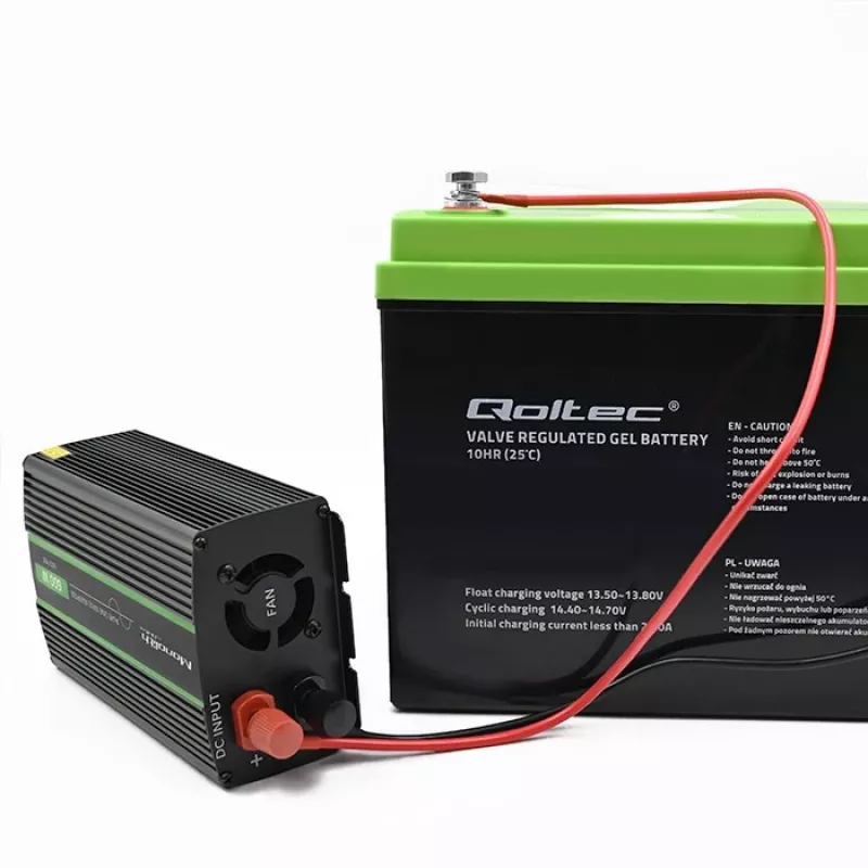 Qoltec Monolith menič napätia do auta 600 W 12 V