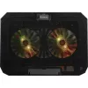 Chladiaci podložka pod notebook DEFENDER NS-510 s 2 ventilátormi, 2×USB portami a RGB osvetlením