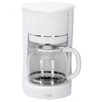 Adler AD 4383w filtrovací kávovar na mletú kávu 1,5 L biely