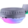 Defender FreeMotion B651 63651 bezdrôtové slúchadlá na uši, Bluetooth 5.3, RGB podsvietenie, 20–20000 Hz, 105 dB, USB-C, AUX, biele