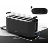 Clatronic TA 3802 4 plátky 1400 W čierna