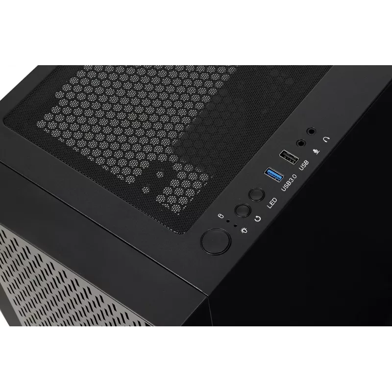iBox CETUS 903 Midi Tower čierna