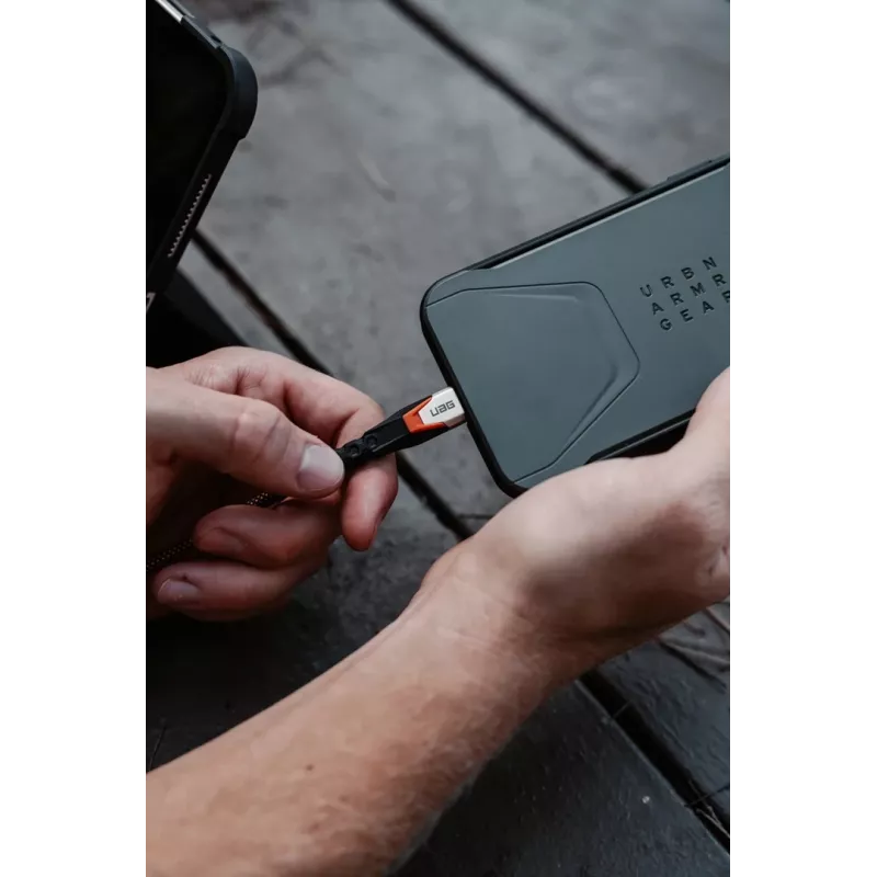 Kábel USB-C na USB-C C2G 9B4415114097 USB 3.2 Gen 2x2 0,75 m – čierny/oranžový