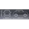 Stavebnica Cobi Youngtimer Collection Fiat 126p el 24531 — 150 dielov