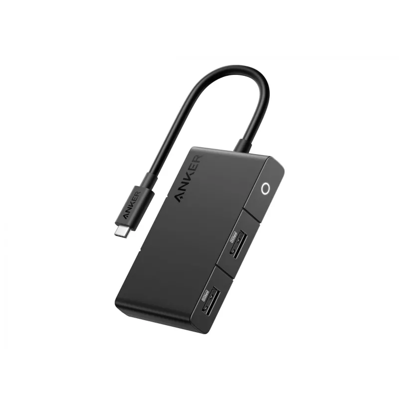 Anker 332 A8356G11 USB-C hub 5-in-1, 4K HDMI pre jeden displej, čierny