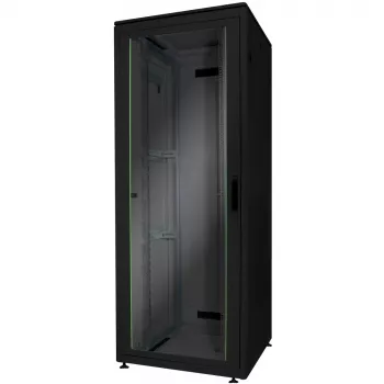 DIGITUS sieťový rozvádzač Unique 32HE 1609x800x800mm čierny (expedičná doprava)