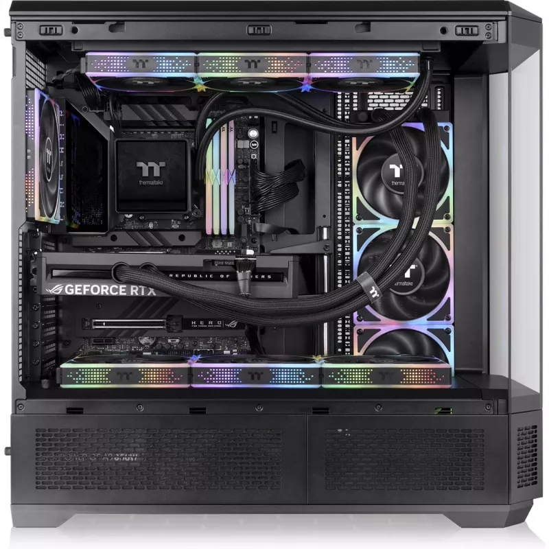 Thermaltake CA-11H-00F1WN-00 PC skriňa Full Tower čierna