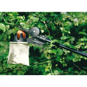 Fiskars oberač ovocia, dĺžka 290 mm, čierno-biely, sklolaminátový plast a bavlna (110970)