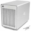Mercury Elite Pro Quad, skrinka na disky strieborná, USB 3.2 Gen 2, pripravená na RAID