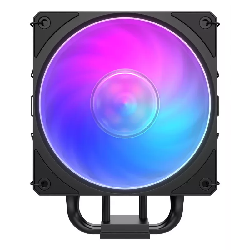 Vzduchový chladič Cooler Master Hyper 212 3DHP čierny ARGB — 120 mm ventilátor, kompatibilný s LGA1700/AM5/AM4