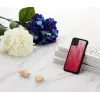 Puzdro na smartfón iKins pre iPhone 11 Pro Max – pink lake s čiernym okrajom