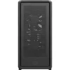 PC Midi Tower Cooler Master MasterFrame 600 Mesh — čierna, podporuje ATX/EATX, 2x200 mm predné ventilátory, podpora predných/bočných ventilátorov, 2x 3,5-palcové + 3x 2,5-palcové pozície
