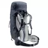 Deuter Aircontact Lite 45+10 SL dámsky turistický batoh čierny