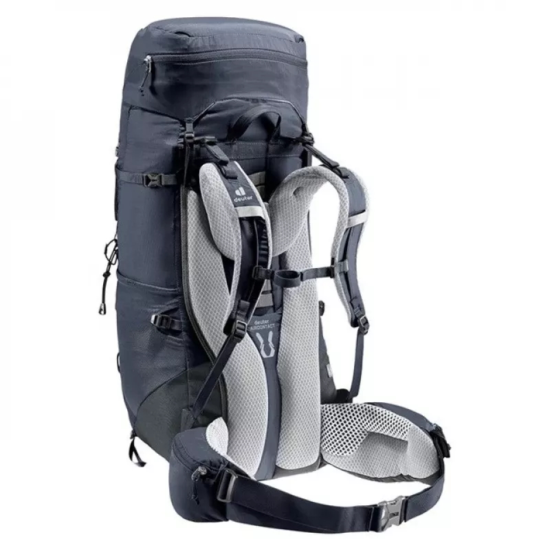 Deuter Aircontact Lite 45+10 SL dámsky turistický batoh čierny