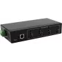 USB hub Exsys EX-11214HMVS — 4-portový kovový hub s 15 kV ESD ochranou