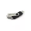 MediaRange MR932 - USB flash disk - 32 GB - USB 2.0 / Micro-USB - čierny/strieborný (MR932-2)