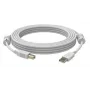 USB kábel Vision 3m USB 2.0 USB A USB B biely