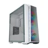 Cooler Master MasterBox 520 - Midi-Tower - PC - biela - ATX - EATX - micro ATX - Mini-ITX - SSI CEB - akrylonitril-butadién-styrén (ABS) - oceľ - tvrdené sklo - Multi