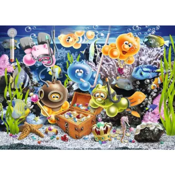 Ravensburger Puzzle 12001427 – 1000 dielov, Kreslené, odporúčané od 14 rokov