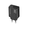 Sieťová nabíjačka ESPERANZA EZC104K 20W čierna, USB napájací zdroj pre prenosné zariadenia