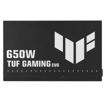 Napájací zdroj ASUS TUF GAMING 650B EVO – 650 W, 20+4 pin ATX, 80 PLUS Bronze, čierny