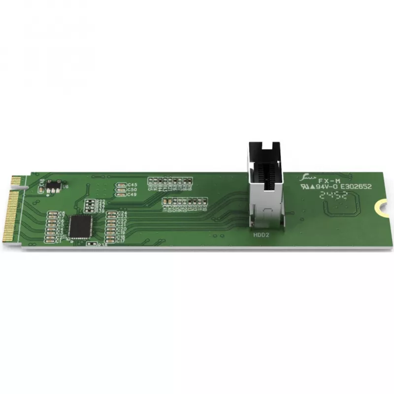 ICY DOCK - M.2 NVMe PCIe 4.0 SSD na 1 x SlimSAS 4i adaptér s Redriver