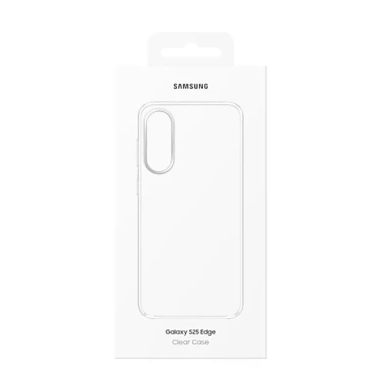 Samsung EF-QS937CTEGWW Clear Case obal na Galaxy S25 Edge, priehľadný