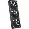 NZXT Performance F360X RGB ventilátor do skrinky, 360 mm, jednoduchý rám, čierny