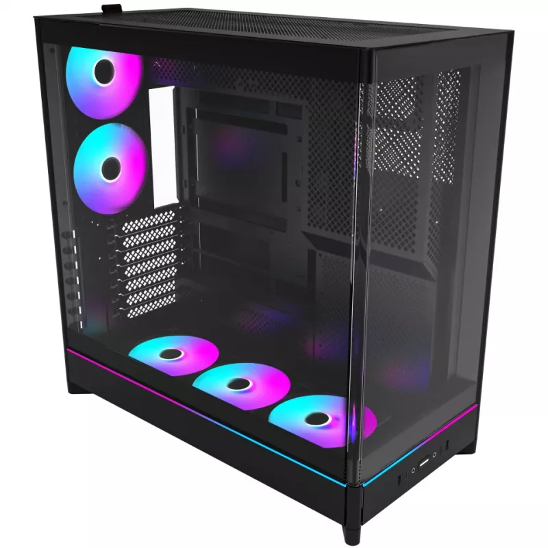 Montech HS02 PRO Midi Tower čierna