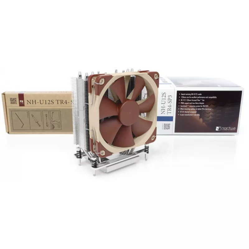 CPU chladič Noctua NH-U12S TR4-SP3, jeden 120 mm ventilátor, pre AMD TR4/SP3 socket, 158×125×71 mm, 870 g